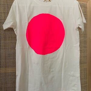 sold elsewhere 
All Roads iconic Circle Tee in Fluro Pink, small, NWOT